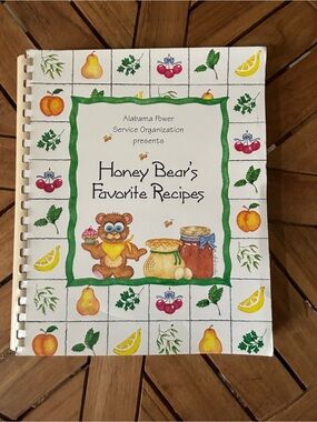 Honey Bear's Favorite Recipes Alabama Power Service Organization Cookbook 1993